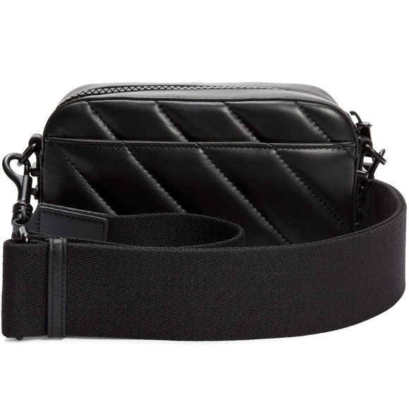 NEVER BEEN USED!  Kurt Geiger London Kensington Small Leather Camera Bag / Black - Picture 2 of 11